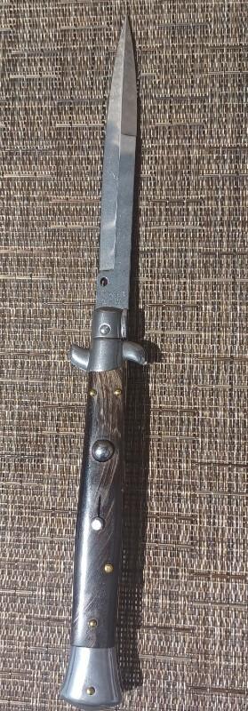 MINT FRANK BELTRAME 11INCH SWIVEL BOLSTER WITH BEAUTIFUL BRAZILIAN HORN 