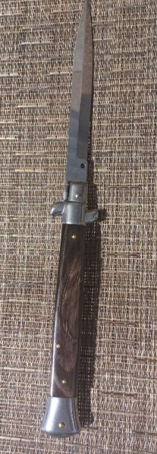 MINT FRANK BELTRAME 11INCH SWIVEL BOLSTER WITH BEAUTIFUL BRAZILIAN HORN 