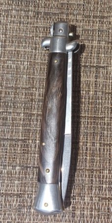 MINT FRANK BELTRAME 11INCH SWIVEL BOLSTER WITH BEAUTIFUL BRAZILIAN HORN 