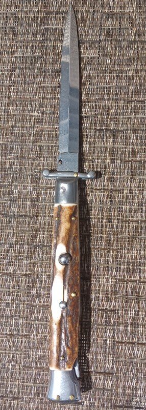 MINT FRANK BELTRAME 11INCH SWINGUARD WITH STAGG HORN