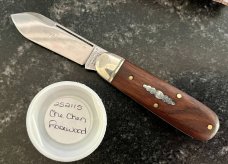 Great Eastern Cutlery Northfield #252115 Little Jack, Che Chen Rosewood Handle, Used (GEC 25) 