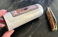 Great Eastern Cutlery Tidioute #363122 Toenail Clipper, India Jig Bone Handle, Unused (GEC 36) 