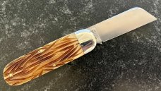 Great Eastern Cutlery Tidioute #363122 Toenail Clipper, India Jig Bone Handle, Unused (GEC 36) 