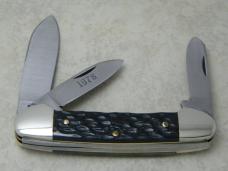 Rodgers Wostenholm England 1978 NKCA Club Knife Bone 3 Blade Canoe