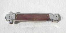 NEW A.G.A. CAMPOLIN 9" MALTESE SANTOS MAHOGANY WOOD  MODIFIED BAYONET BLADE NICKEL SILVER BOLSTERS 