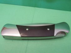 Buck Duke, English Script Stamp, Micarta Handles ,Pre Date Code Model #500