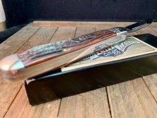 Queen City Cutlery Classics English Jack Antique Green Winter Bottom Bone 