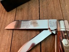 Queen City Cutlery Classics Congress Antique Green Winterbottom Bone 