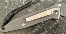 Microtech Socom D/A (Dual Action), Black Tanto Blade, Box, Sheath, Papers, Unused 