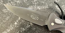 Microtech Socom Elite Auto, Black Clip Point Blade, Box, Papers, Unused 