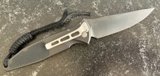Microtech Socom Elite Auto, Black Clip Point Blade, Box, Papers, Unused 