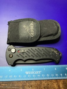 Gerber Auto 06 Automatic Knife S30V Drop Point w/ Carry Case