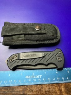 Gerber Auto 06 Automatic Knife S30V Drop Point w/ Carry Case