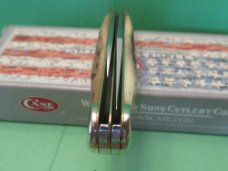 Case XX 2007 Raised Letter Red Shield Stag Half Coke Bottle Pattern# 5225 1/2 SS