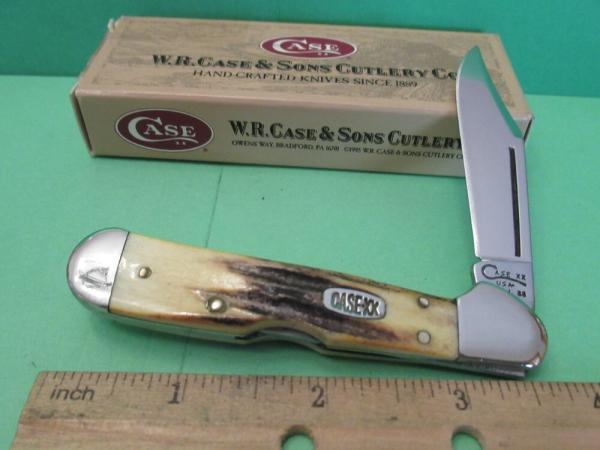 Case XX 1998 Stag Mini Copperlock Pattern # 51749L SS