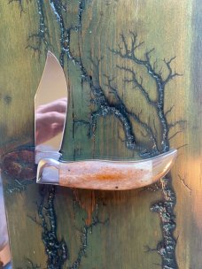 1979 SMKW Mountaineer Buffalo hunter Appaloosa bone