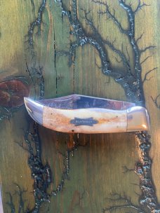 1979 SMKW Mountaineer Buffalo hunter Appaloosa bone