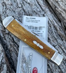 CASE XX ** SFO 2020 ANTIQUE SMOOTH BONE 100 YEARS TRAPPER