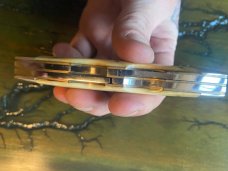 Parker double Texas lockhorn bone lockback 