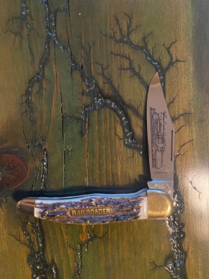 Boker Railroader stag hunter