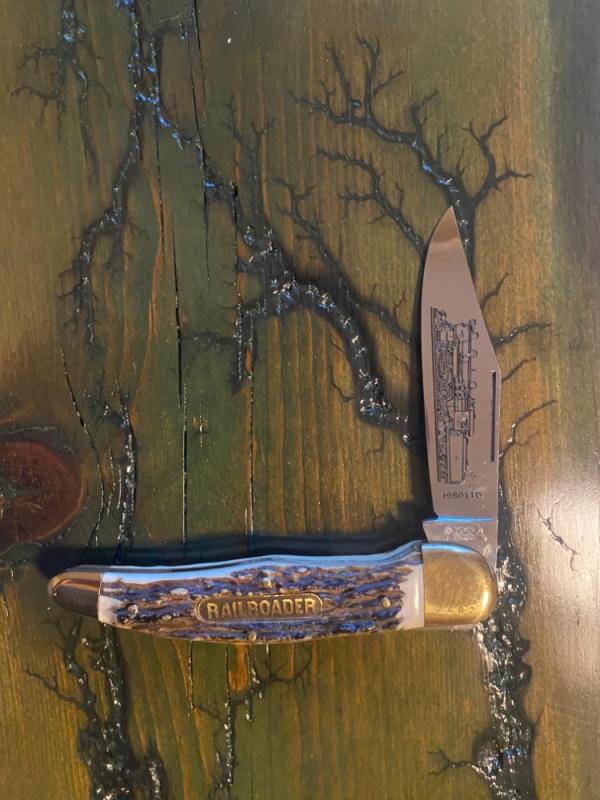 Boker Railroader stag hunter