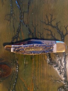 Boker Railroader stag hunter