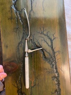 Vintage Sheffield Mother of pearl fork