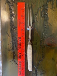 Vintage Sheffield Mother of pearl fork