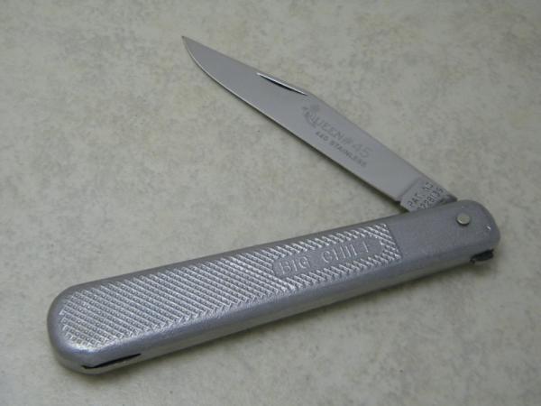 Queen Steel #45 Big Chief Cast Aluminum Daddy Barlow Knife