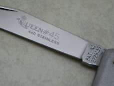 Queen Steel #45 Big Chief Cast Aluminum Daddy Barlow Knife