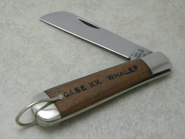 Case XX Stainless USA 6 Dot 1974 Wood 1199 SHR Whaler Knife