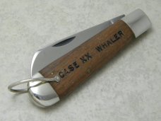 Case XX Stainless USA 6 Dot 1974 Wood 1199 SHR Whaler Knife