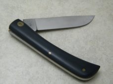 Case XX USA 7 Dot 1973 Black 2138 Carbon Steel Large Sod Buster Knife