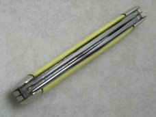 Case XX USA 10 Dot 1970 Yellow 3254 Trapper Knife