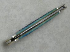 Case XX USA 1997 Blue/Green Bone 61549L SS Copperlock Knife