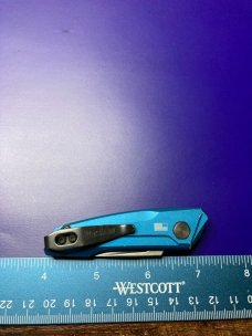 Kershaw Launch 9 Automatic Knife Blue (1.8" Blade) 7250BLUSW