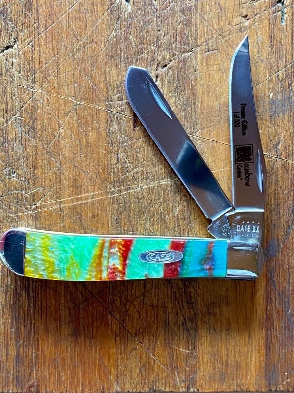 Case XX Corelon 1/500 Mini Trapper Pocket Knife Case XX Corelon 1/500 Mini Trapper Pocket Knife