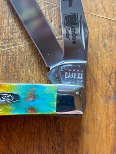 Case XX™ Rainbow Genuine Corelon 1/500 Mini Trapper Pocket Knife