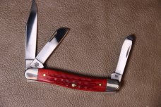 Case XX™ Jigged Old Red Bone Pocket Worn Stockman Stainless Pocket Knife