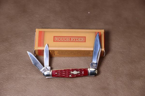 Rough Rider 282 Whittler Folding Pocket Knife with Red Bone Handle Rough Rider 282 Whittler Folding Pocket Knife with Red Bone Handle