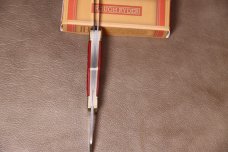 Rough Rider 282 Whittler Folding Pocket Knife with Red Bone Handle
