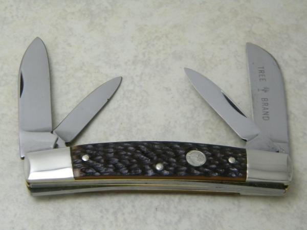 Boker USA Tree Brand Delrin 4 Blade 5974 Congress Knife