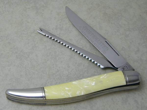 Hammer Brand USA by Imperial Cracked Ice Shell Sportsmaster Toothpick Fish Knife Hammer Brand USA by Imperial Cracked Ice Shell Sportsmaster Toothpick Fish Knife