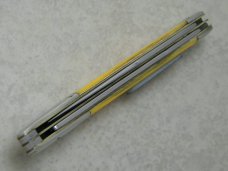 Western USA S-751 Stainless Yellow Toothpick Fish Knife