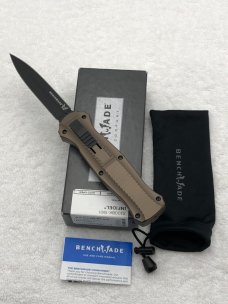 Discontinued Benchmade 3300BK-1901 Limited Edition Infidel Double Action OTF Automatic Knife