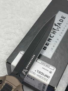 Discontinued Benchmade 3300BK-1901 Limited Edition Infidel Double Action OTF Automatic Knife