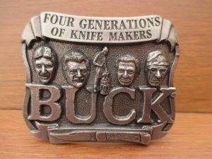 Buck Belt Buckle 