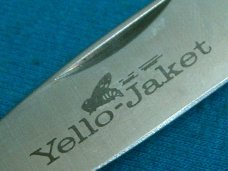CAMILLUS NEW YORK USA YELL O JAKET YELLOW JACKET 715 LOCKBACK FOLDING POCKET KNIFE KNIVES