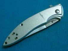 STURGIS MOTORCYCLE LINERLOCK LOCKBACK FOLDER HUNTING SKINNING FOLDING POCKET KNIFE KNIVES AD