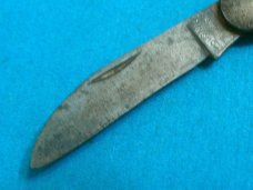 ANTIQUE VINTAGE COLONIAL ARCH HANDLE FOLDING POCKET TOOTHPICK TICKLER FISH KNIFE KNIVES OLD COMPASS